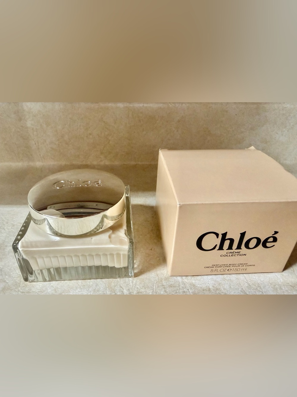 VTG Chloe Cream Scented Body Cream -  5 oz Tester 99% full